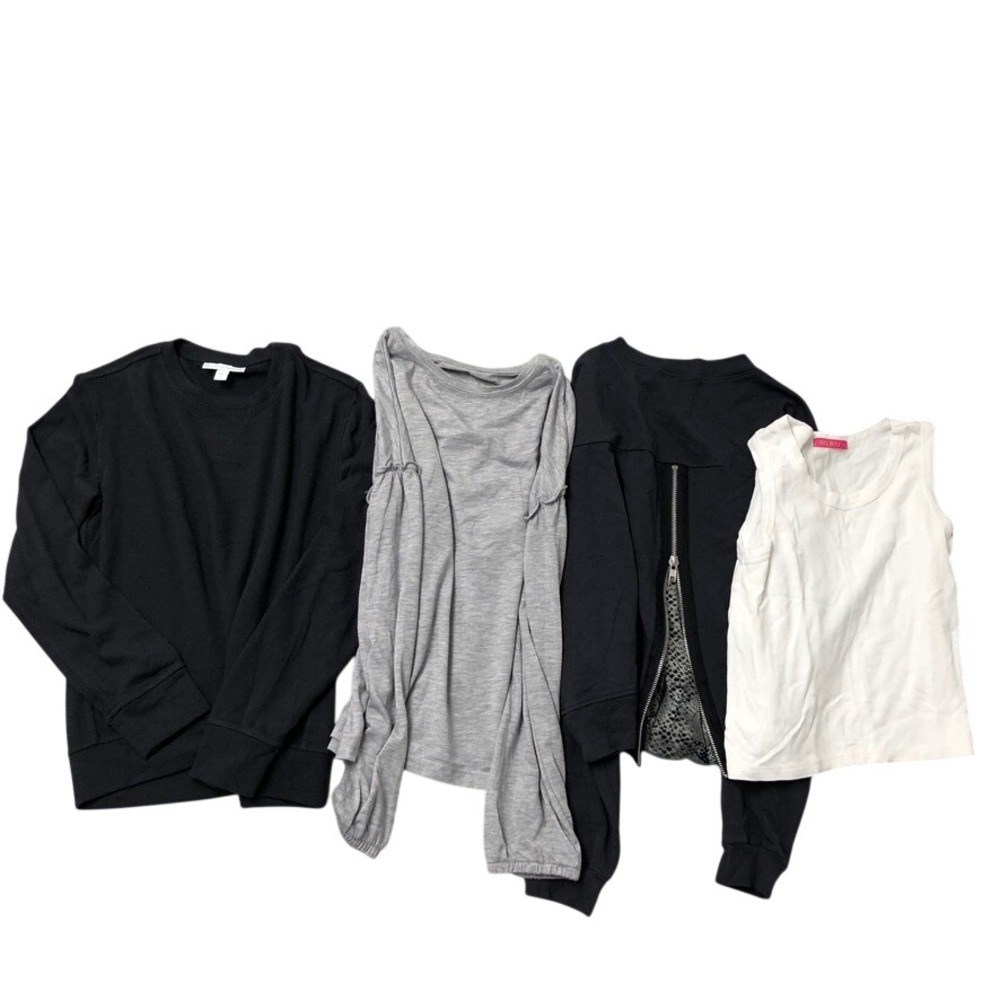 Rockets‎ of Awesome me.n.u Tops Bundle Girls 10-12 Black Gray White 4pc Set